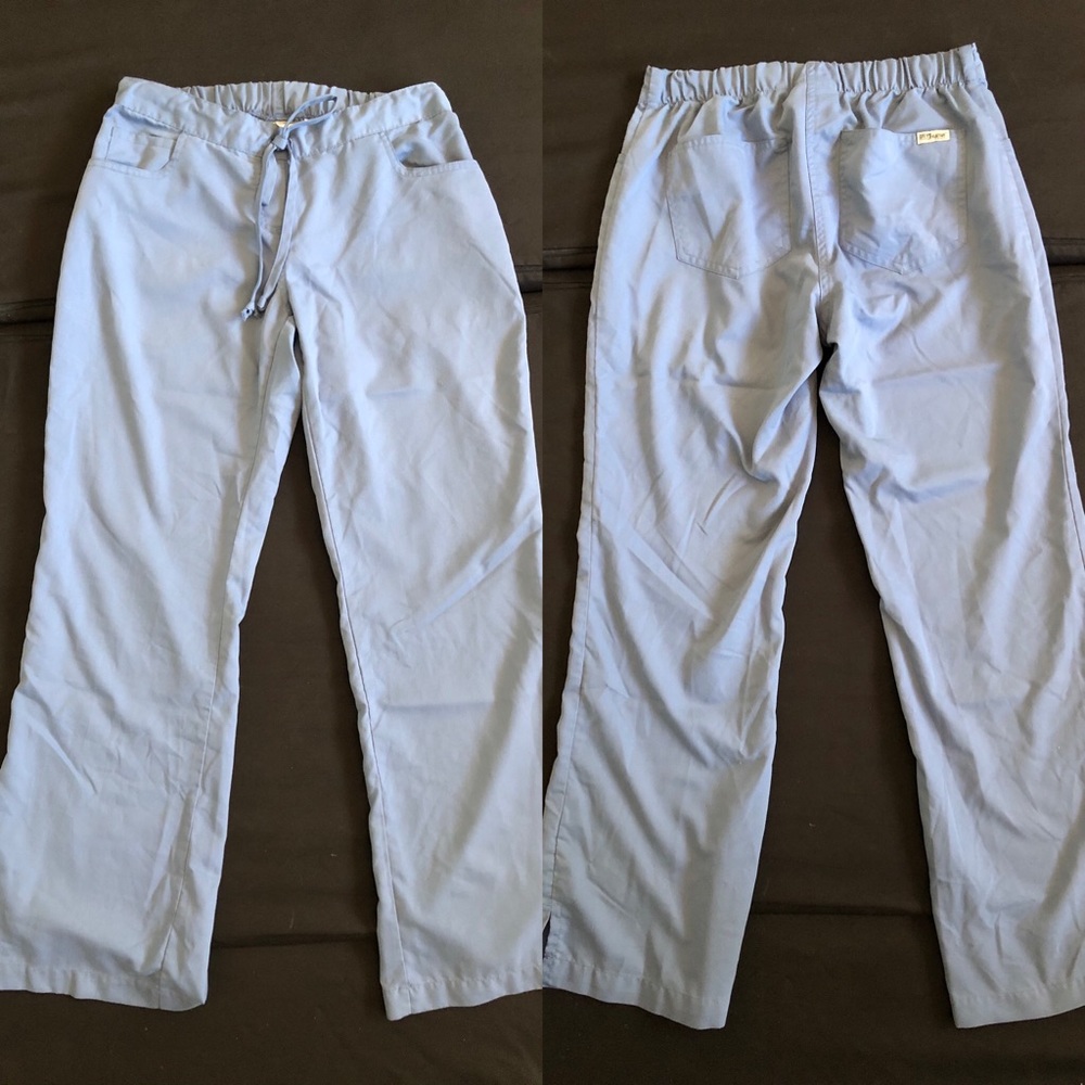 Greys Anatomy light blue scrub pants XS